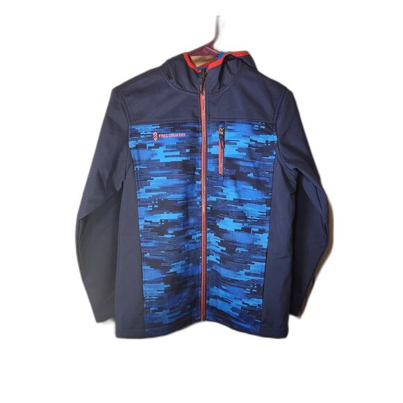 Free Country Boys' Soft-Shell Jacket size XL ( 10/12 ) - Picture 2 of 5